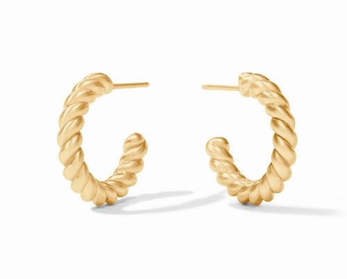 Julie Vous Nassau Hoop Earrings