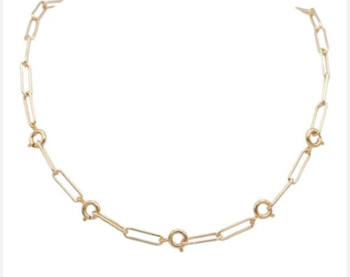 Farrah B Off The Hook Clasp Necklace