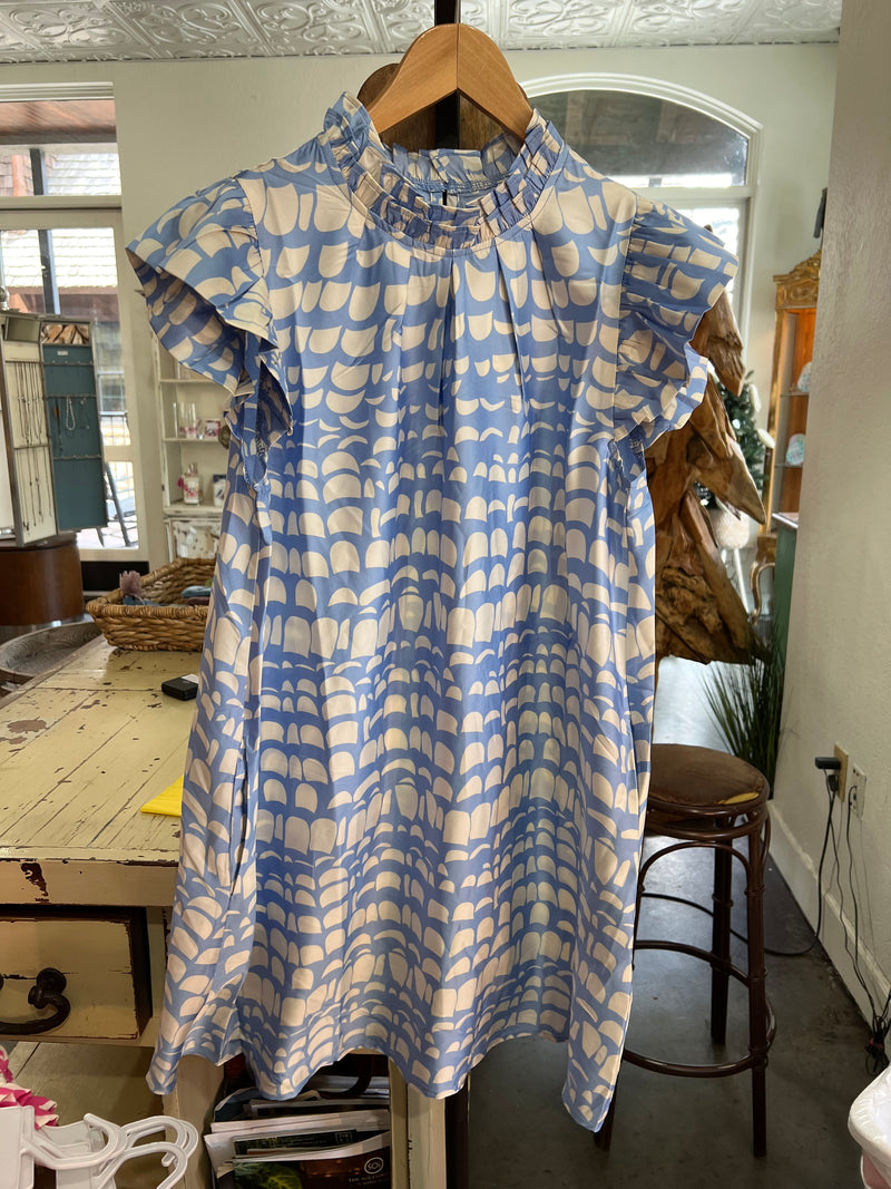 Jodifl Blue Mix Dress The House of Threads Jodifl Blue Mix Dress The House of Threads