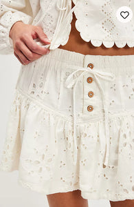 Free People Roselle Eyelet Mini