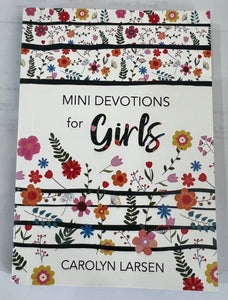 Christian Art Mini Devotions For Girls