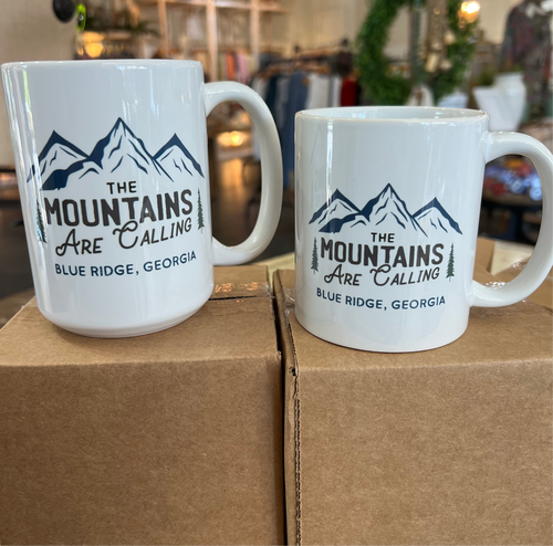Canary Road Blue Ridge Ga Mug