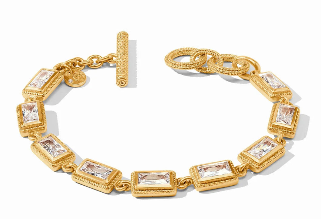 Julie Vos Baguette Tennis Bracelet