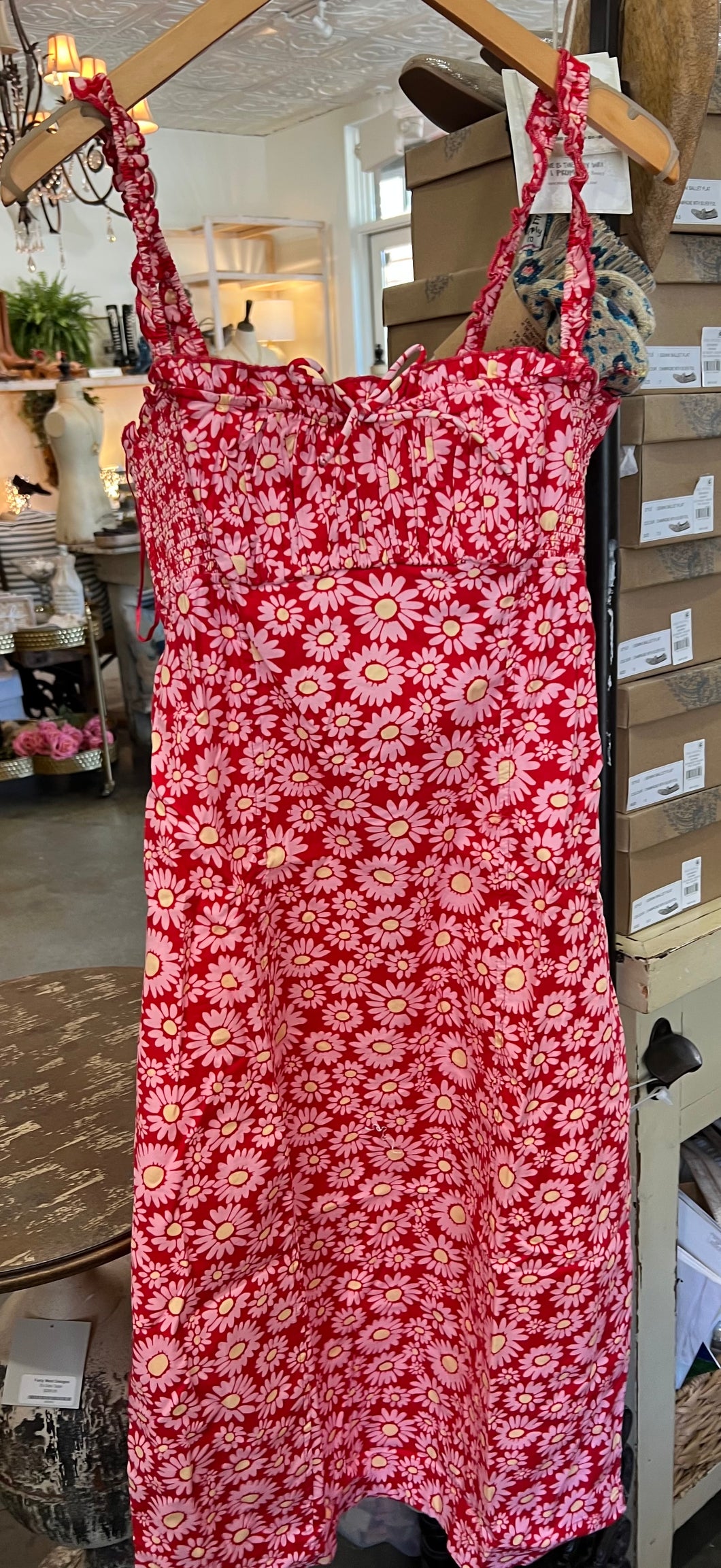 Free People Lucinda Printed Midi