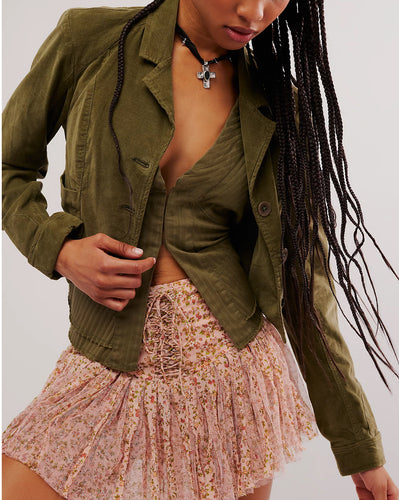 Free People Orly Cord Heritage Jacket