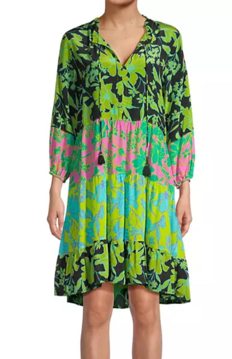 slim fit dress slacks Johnny Was Miramar Tiered Mini Dress – The House of Threads