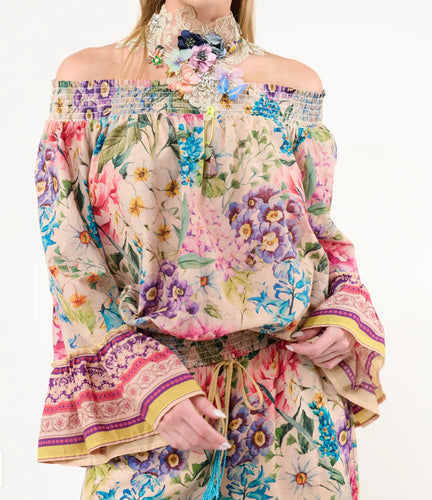 Aratta Miss September Floral Blouse