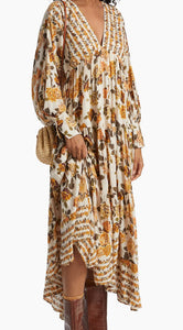 Free People Rows of Roses Maxi Dress