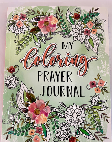 Christian Art Coloring Prayer Journal