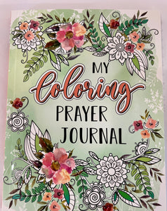 Christian Art Coloring Prayer Journal