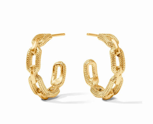 Julie Vos Cheval Paperclip Hoop Earring