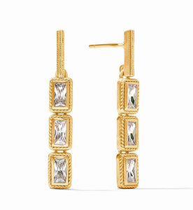 Julie Vos Baguette Tier Earring