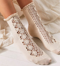 Free People Rubies Crochet Socks