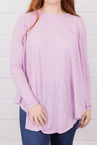 Free People Trapeze Long Sleeve Top