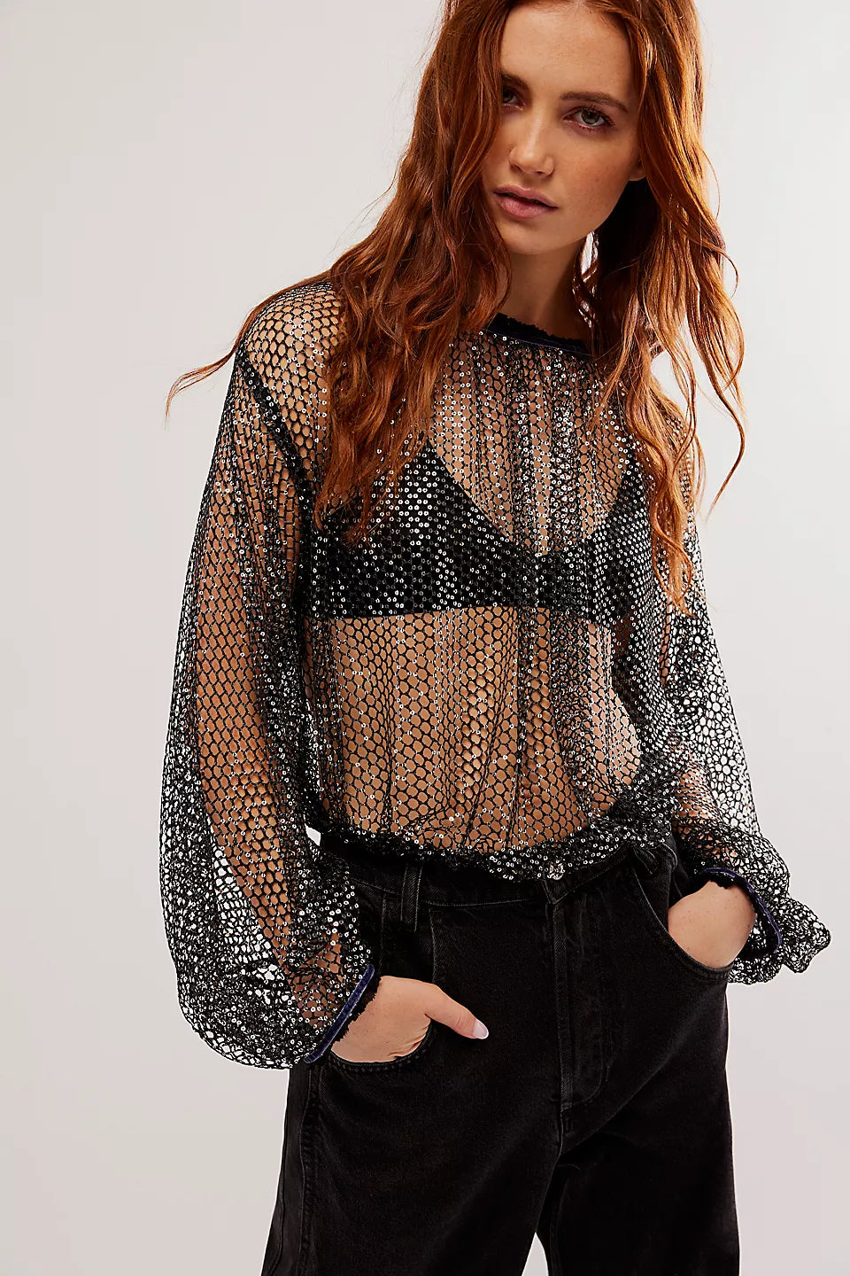 Free people sparks fly top